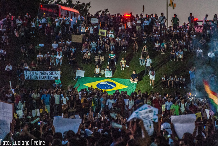 #Manifestação no Congresso Nacional - Brasília/DF - 20.06.2013