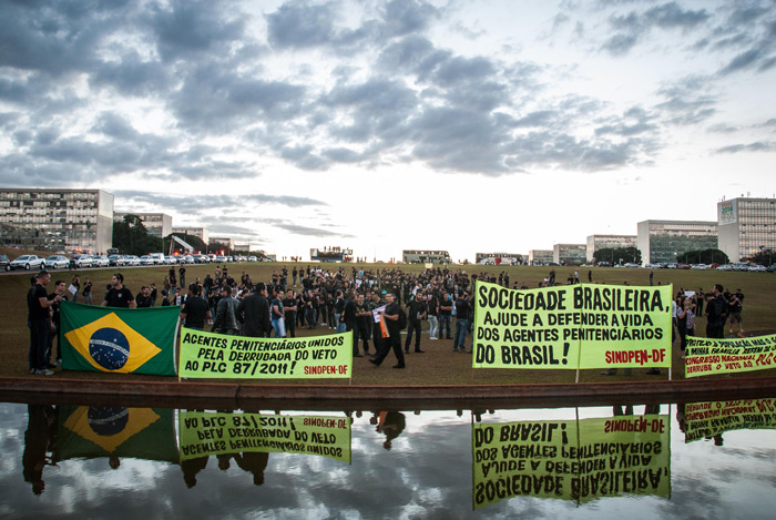 #Manifestação dos Servidores Penitenciários - Brasília/DF - 02.07.2013
