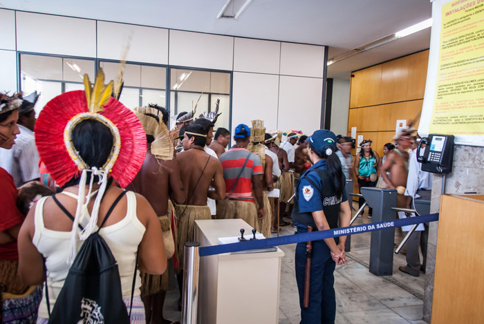 #Indígenas se reúnem com Secretário de Saúde Indígena (SESAI/MS) - Brasília/DF - 16.08.2013